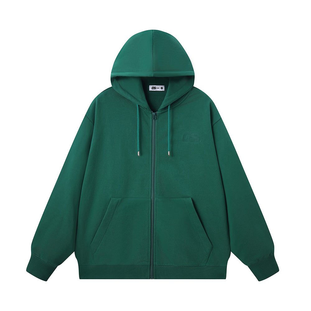 OS Basics Zip Hoodie - Green