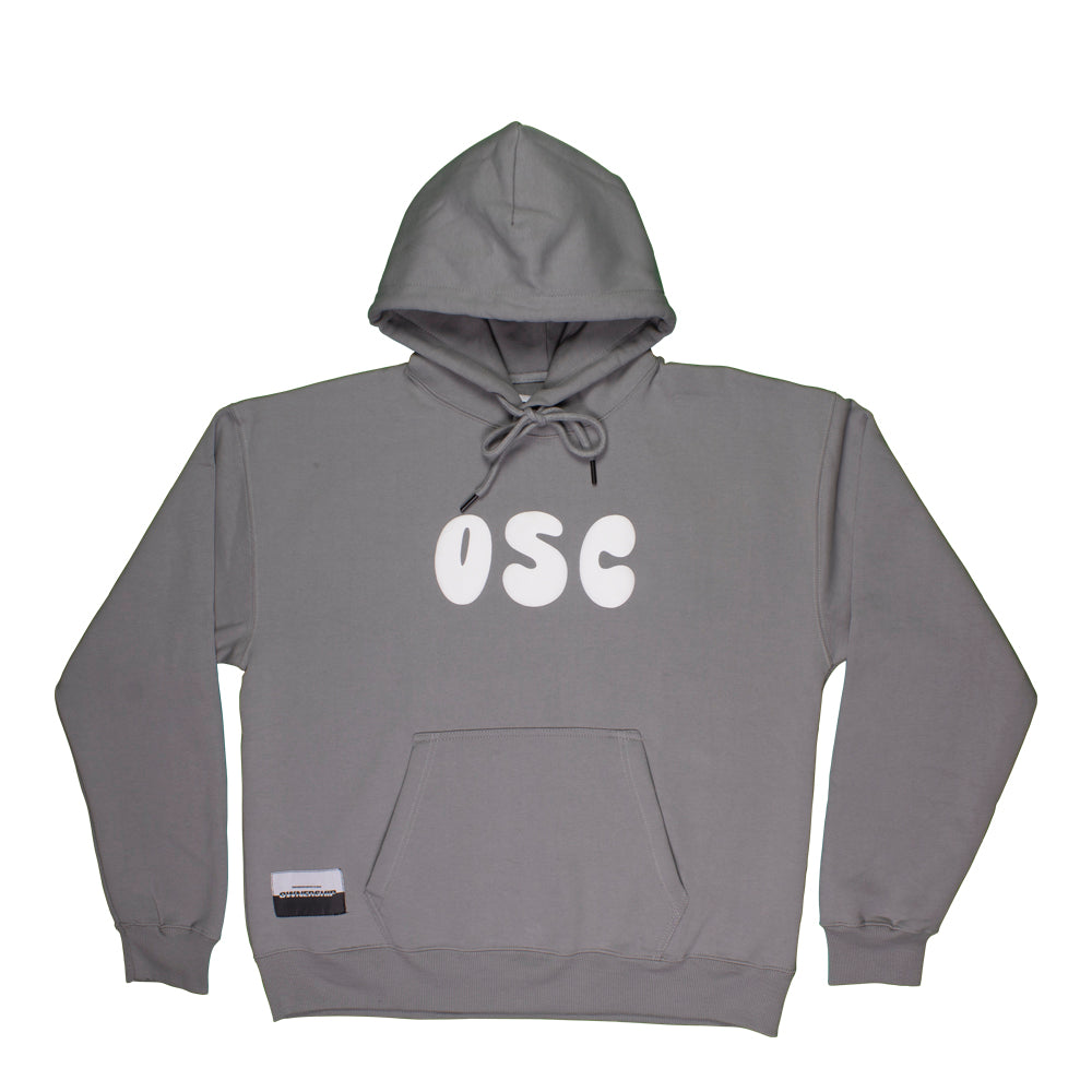 Skelly Bubble Hoodie - Gray