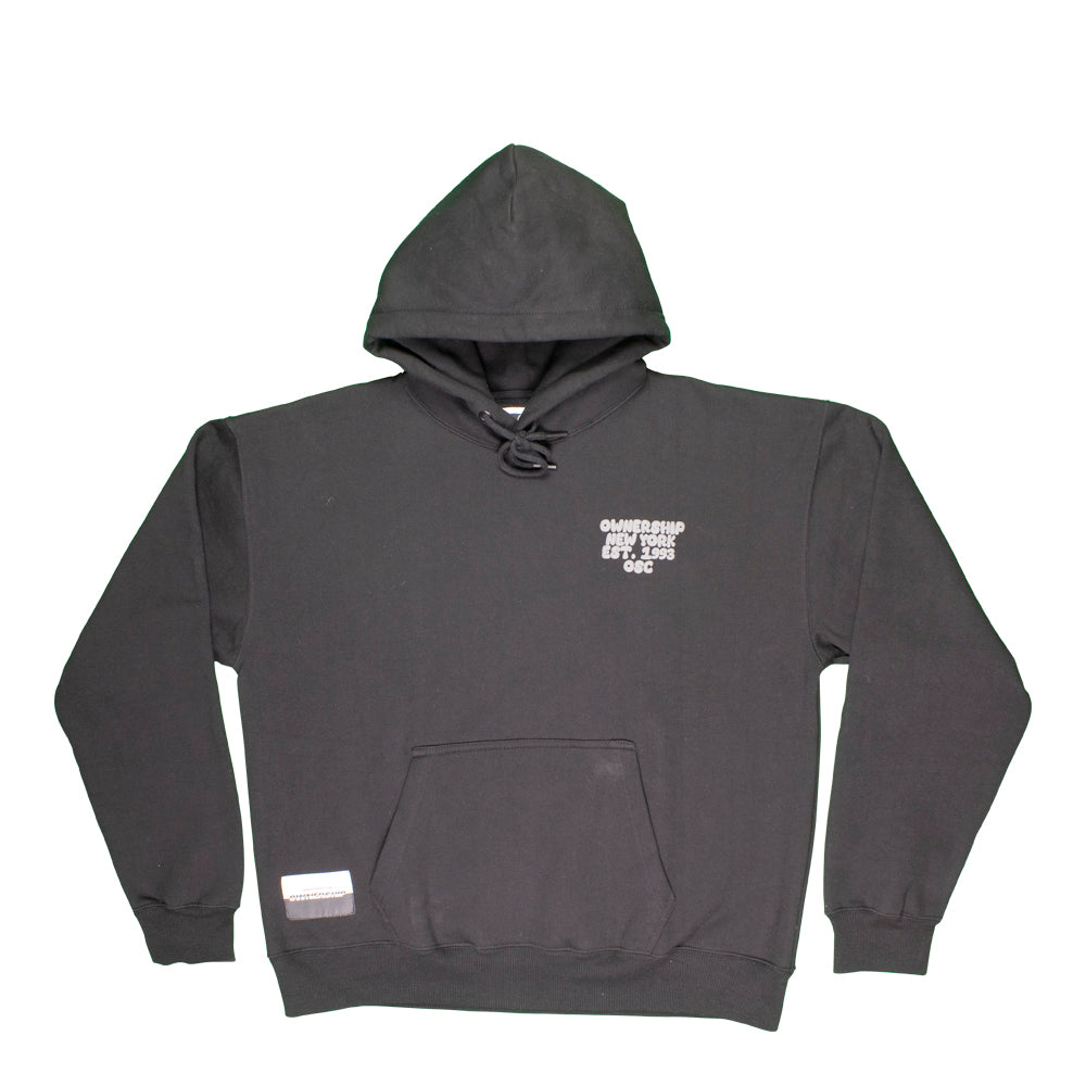 OS Cartoon Hoodie - Black & Gray