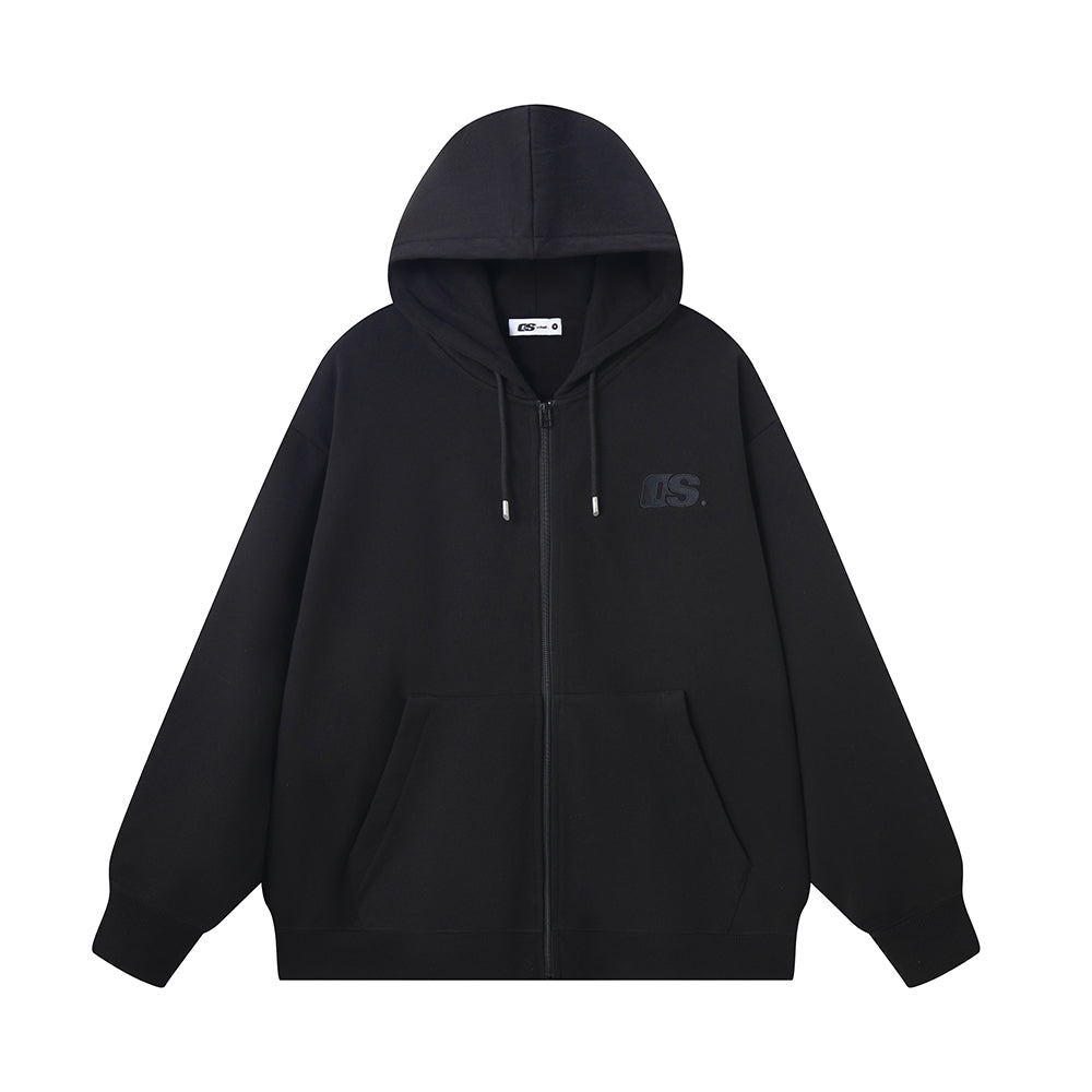 OS Basics Zip Hoodie - Black