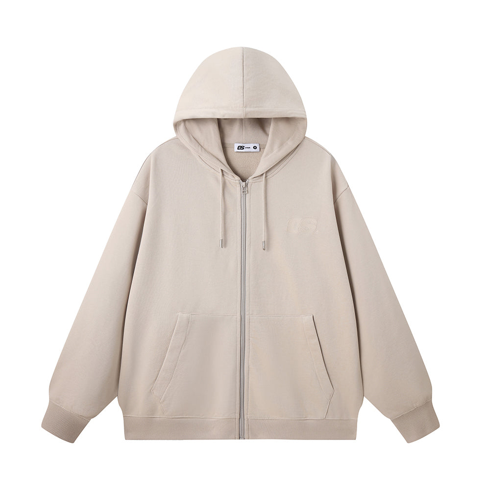 OS Basics Zip Hoodie - Sand