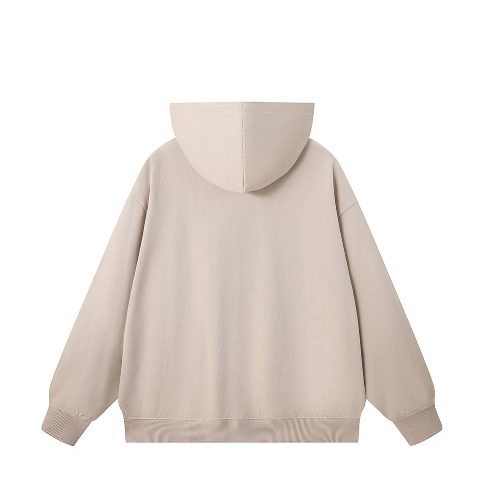 トップス CLANE SHEER AIRY ZIP HOODIE on air