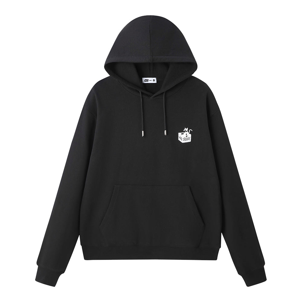 OS Club Bodega Cat Hoodie - Black