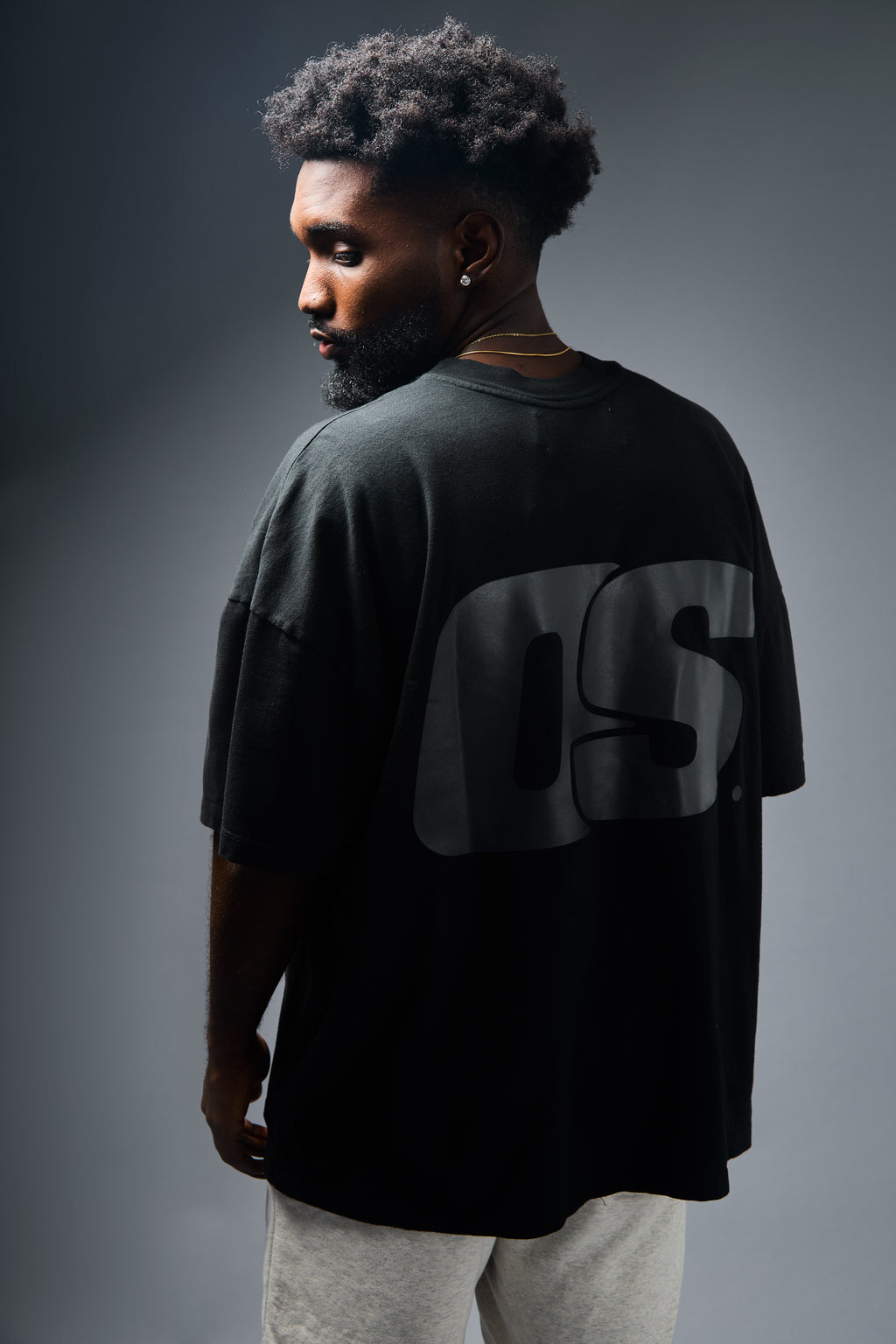 Solid T-Shirt - Black