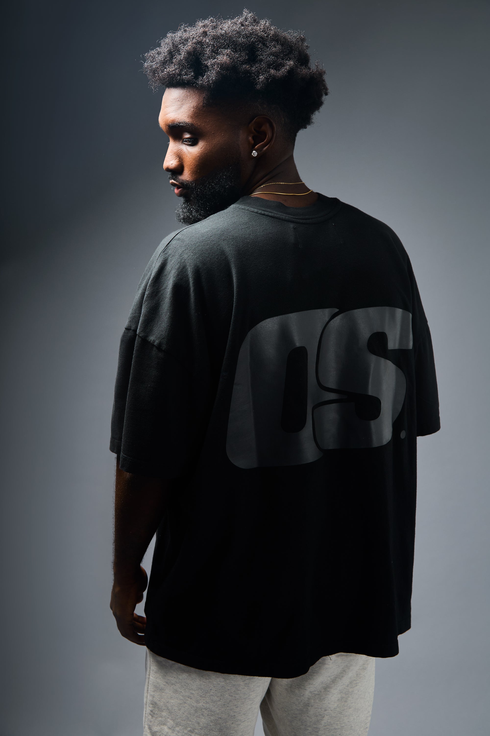 Solid T-Shirt - Black