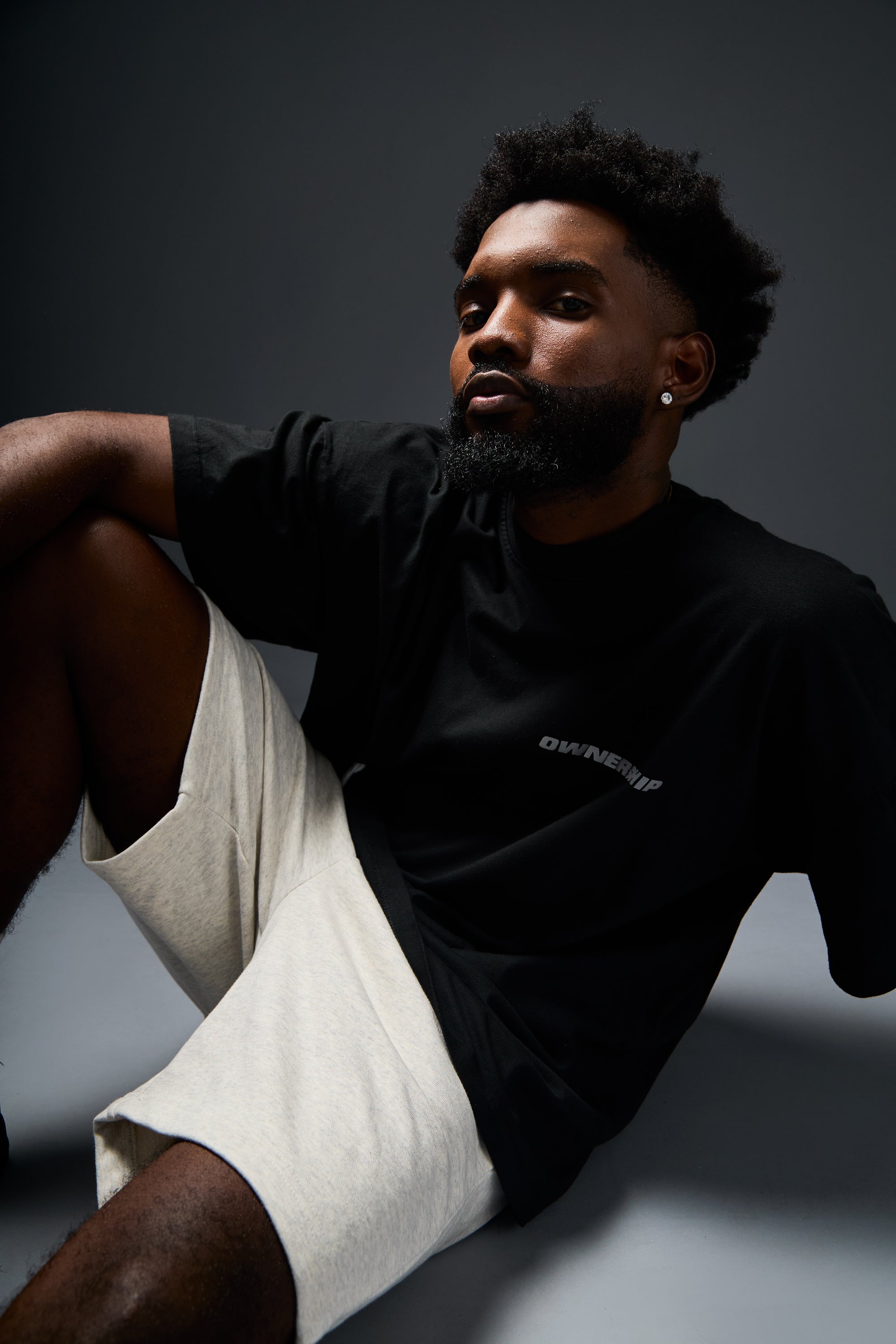Solid T-Shirt - Black