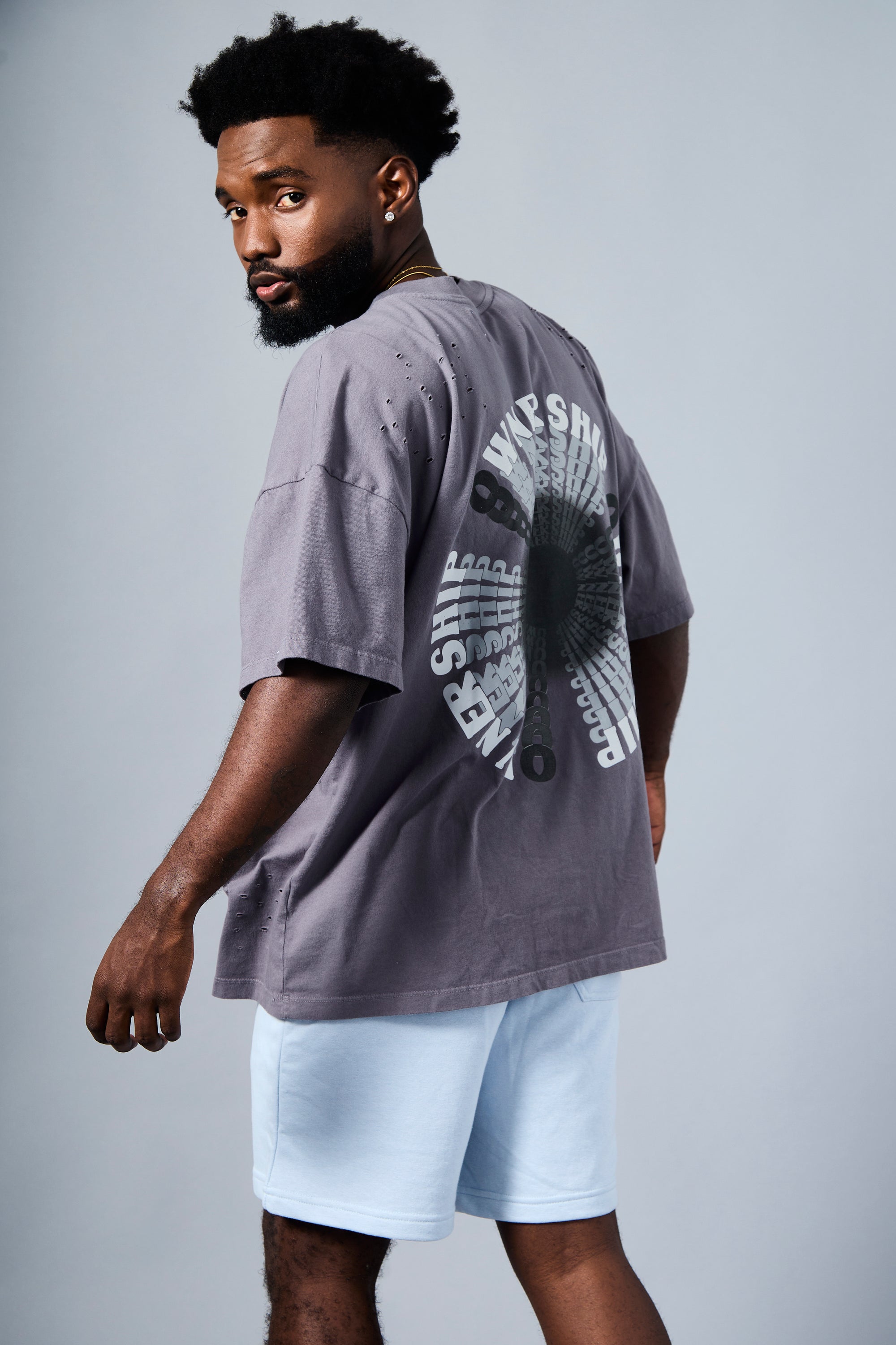 Roulette T-Shirt - Charcoal