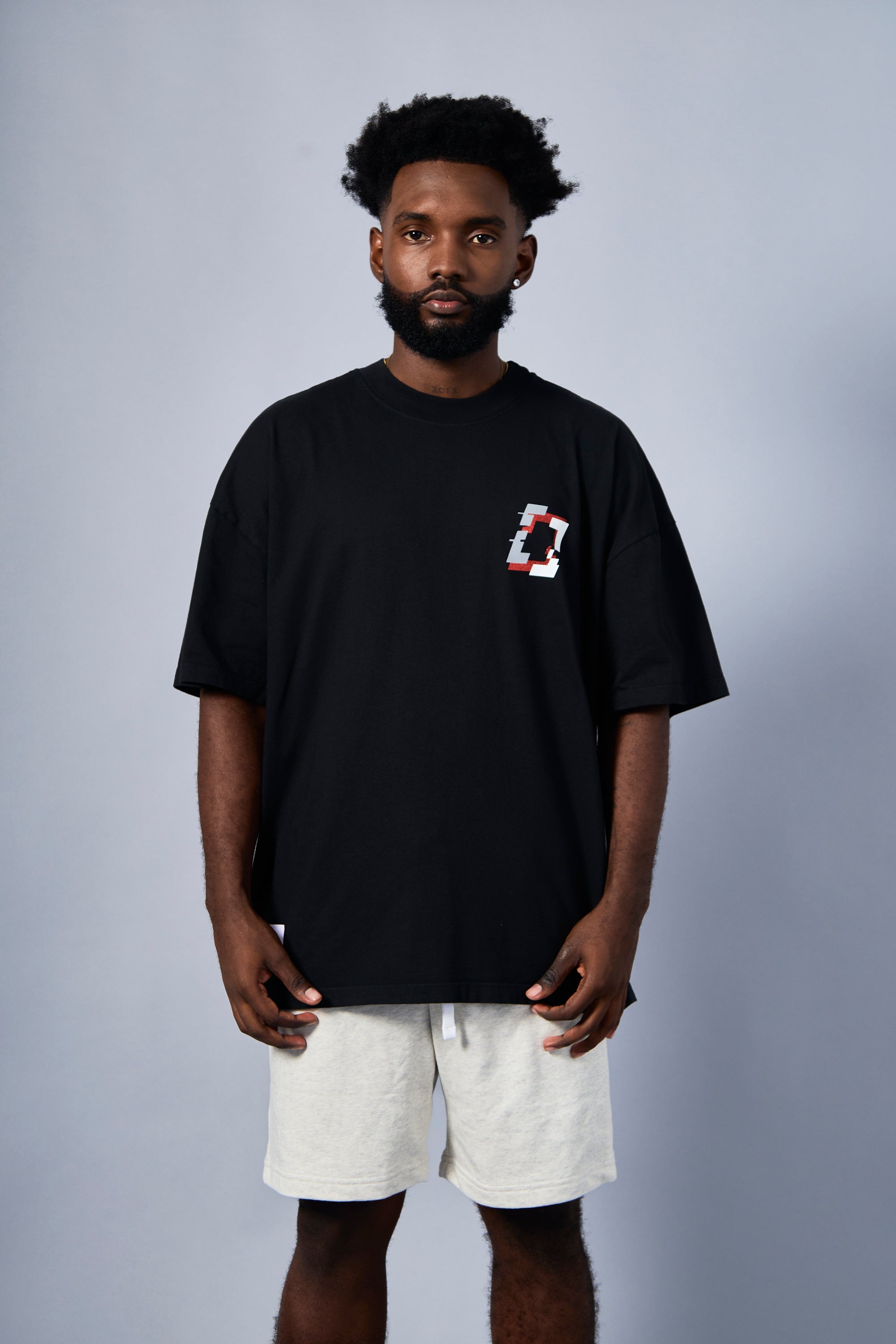 Roulette T-Shirt - Black & Red