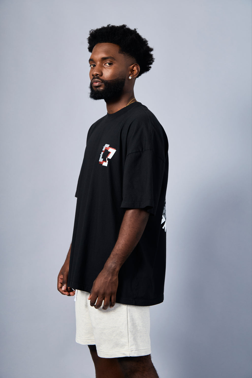 Roulette T-Shirt - Black & Red
