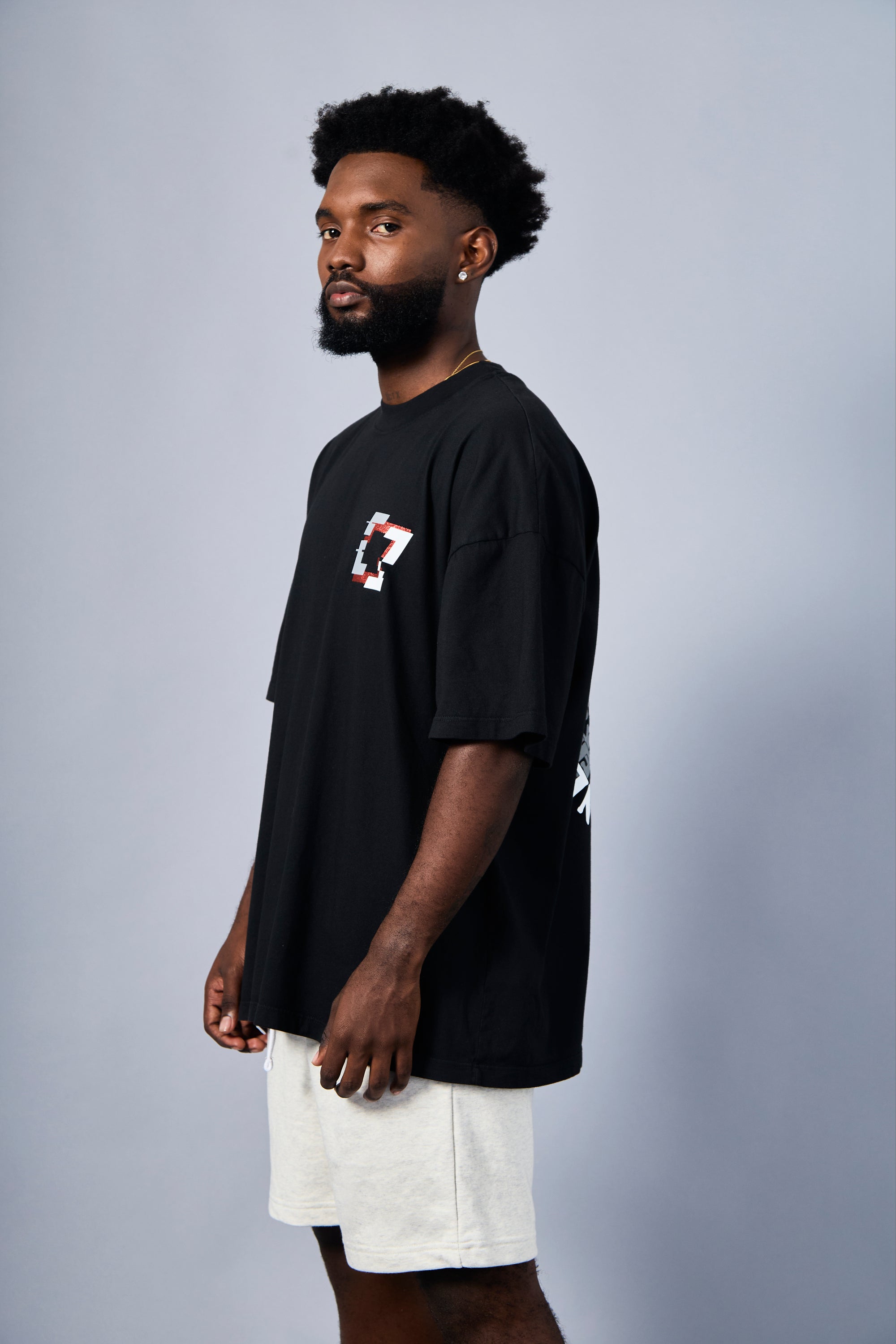 Roulette T-Shirt - Black & Red