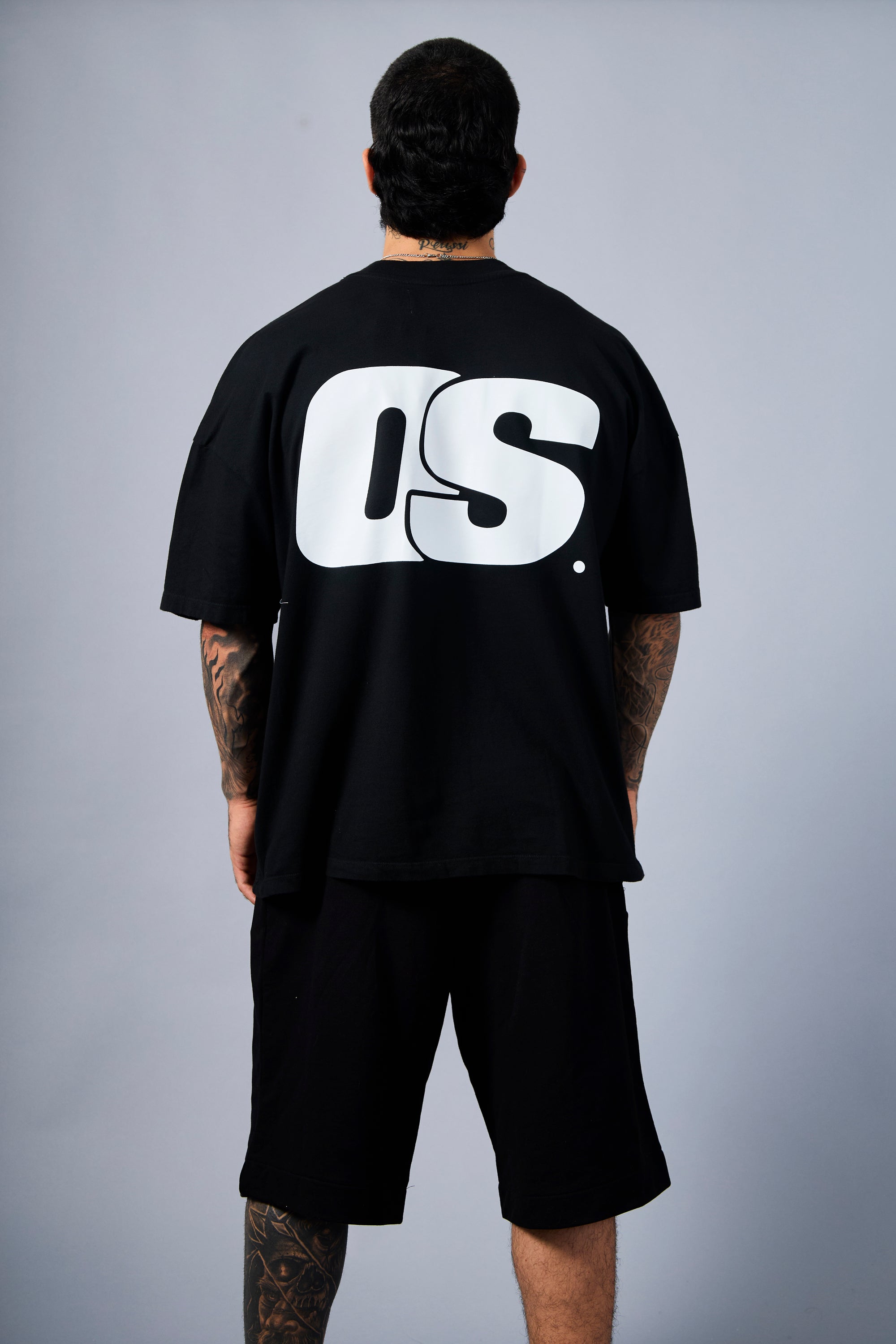 Solid T-Shirt - Black & White
