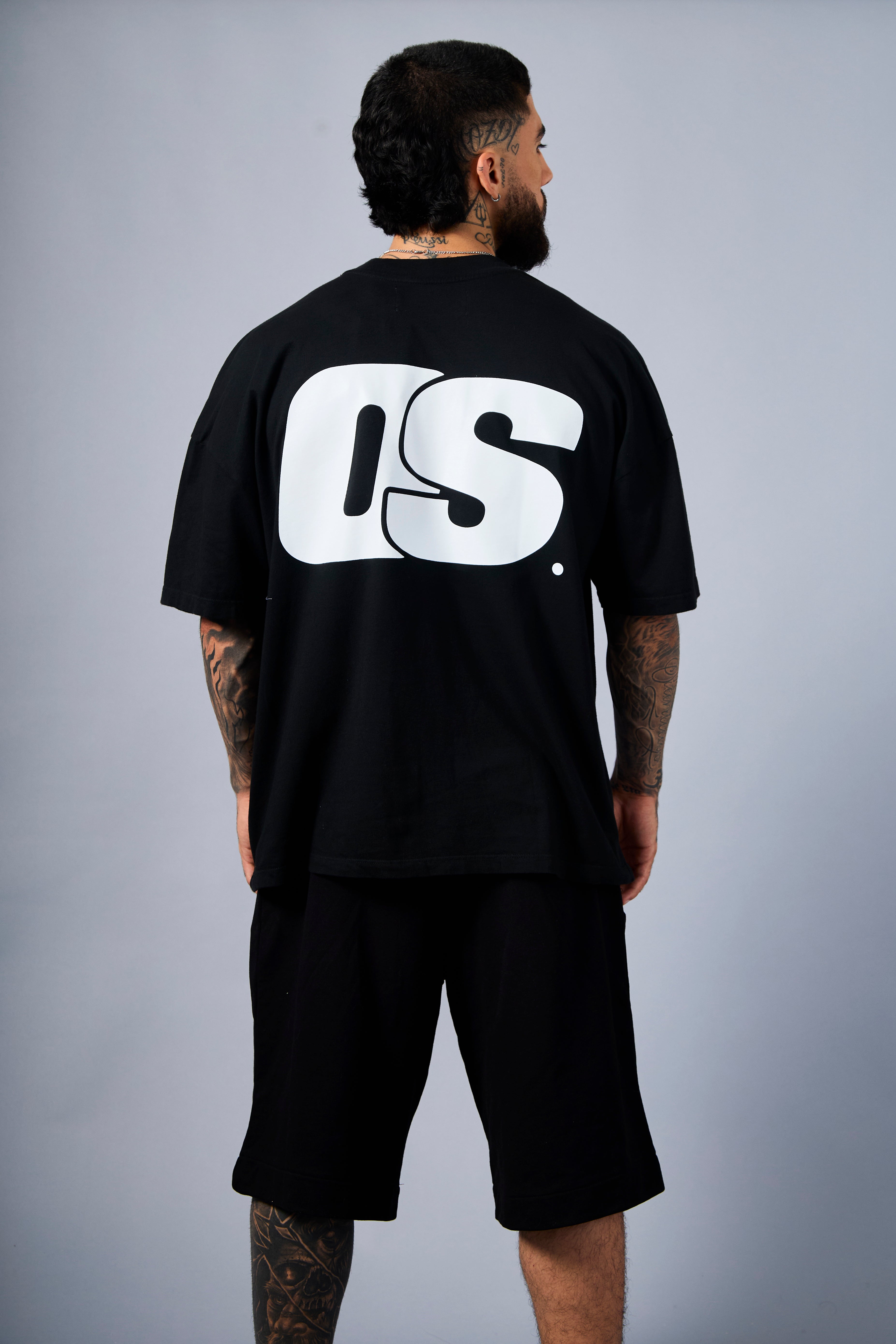 Solid T-Shirt - Black & White