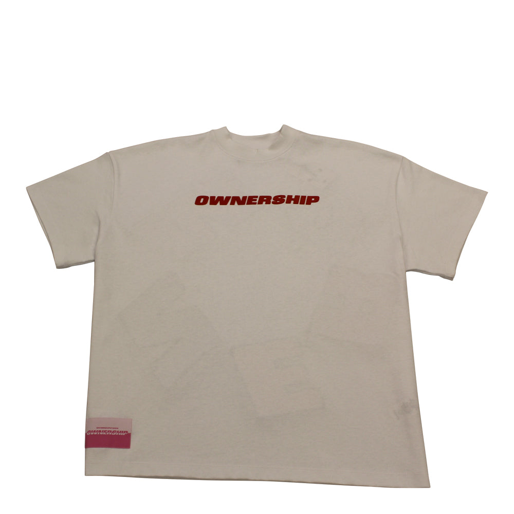OS Chenille T-Shirt - White