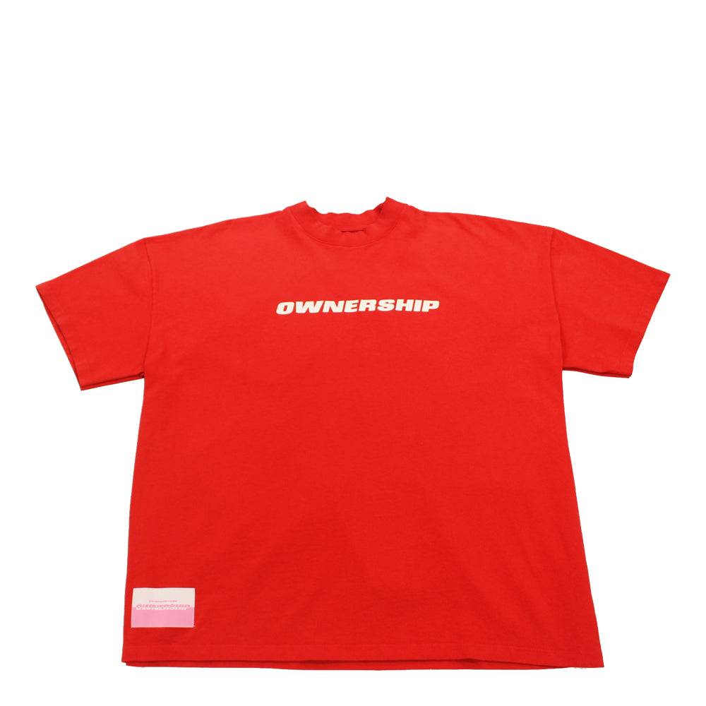 OS Chenille T-Shirt - Red