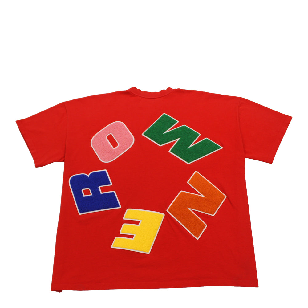 OS Chenille T-Shirt - Red