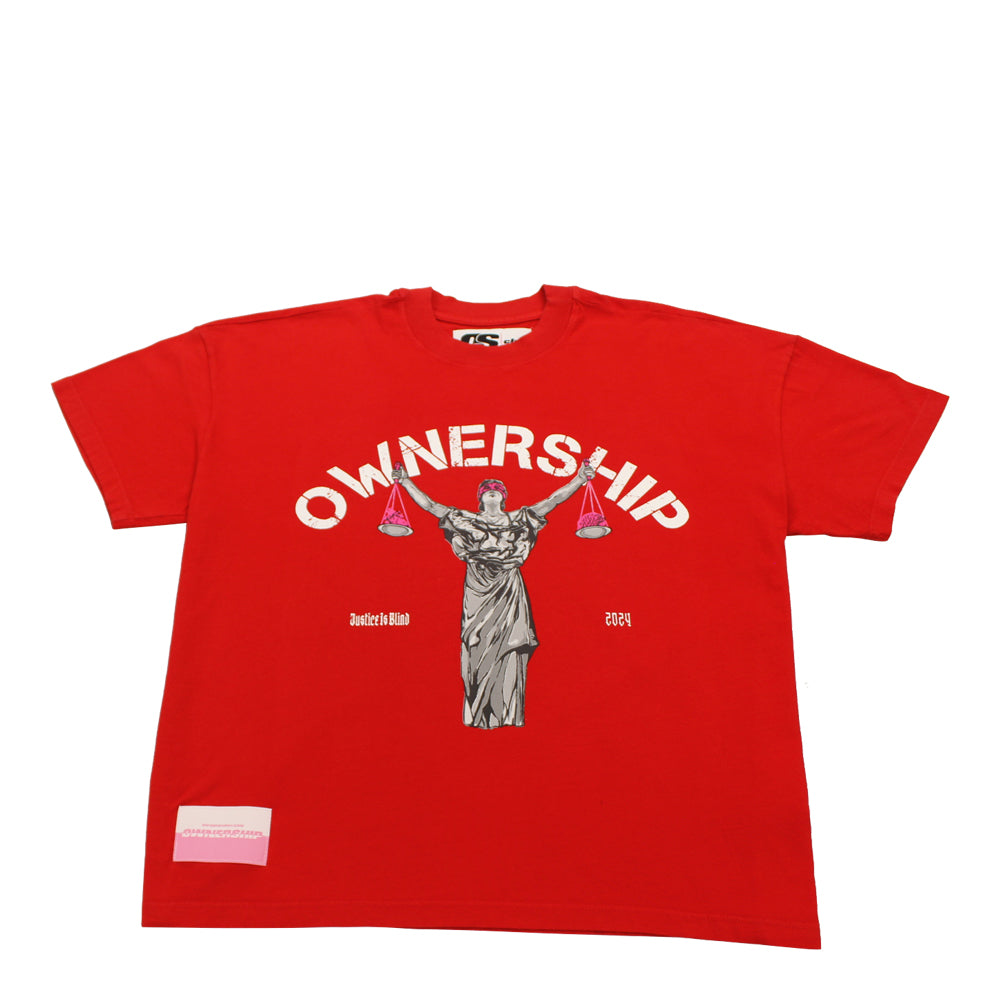 Heavy Heart & Brain T-Shirt - Red