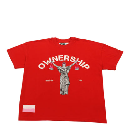 Heavy Heart & Brain T-Shirt - Red