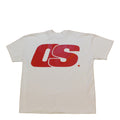 Solid T-Shirt - White & Red
