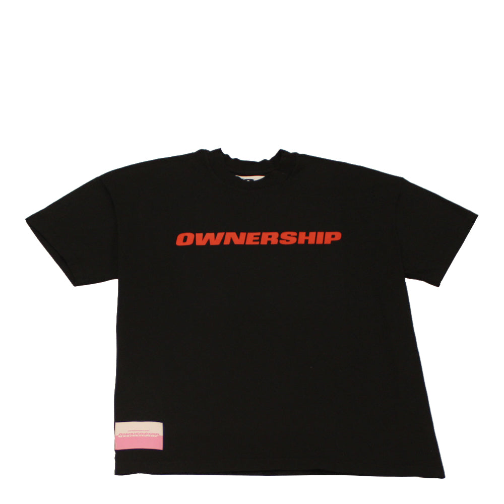 Solid T-Shirt - Black & Red
