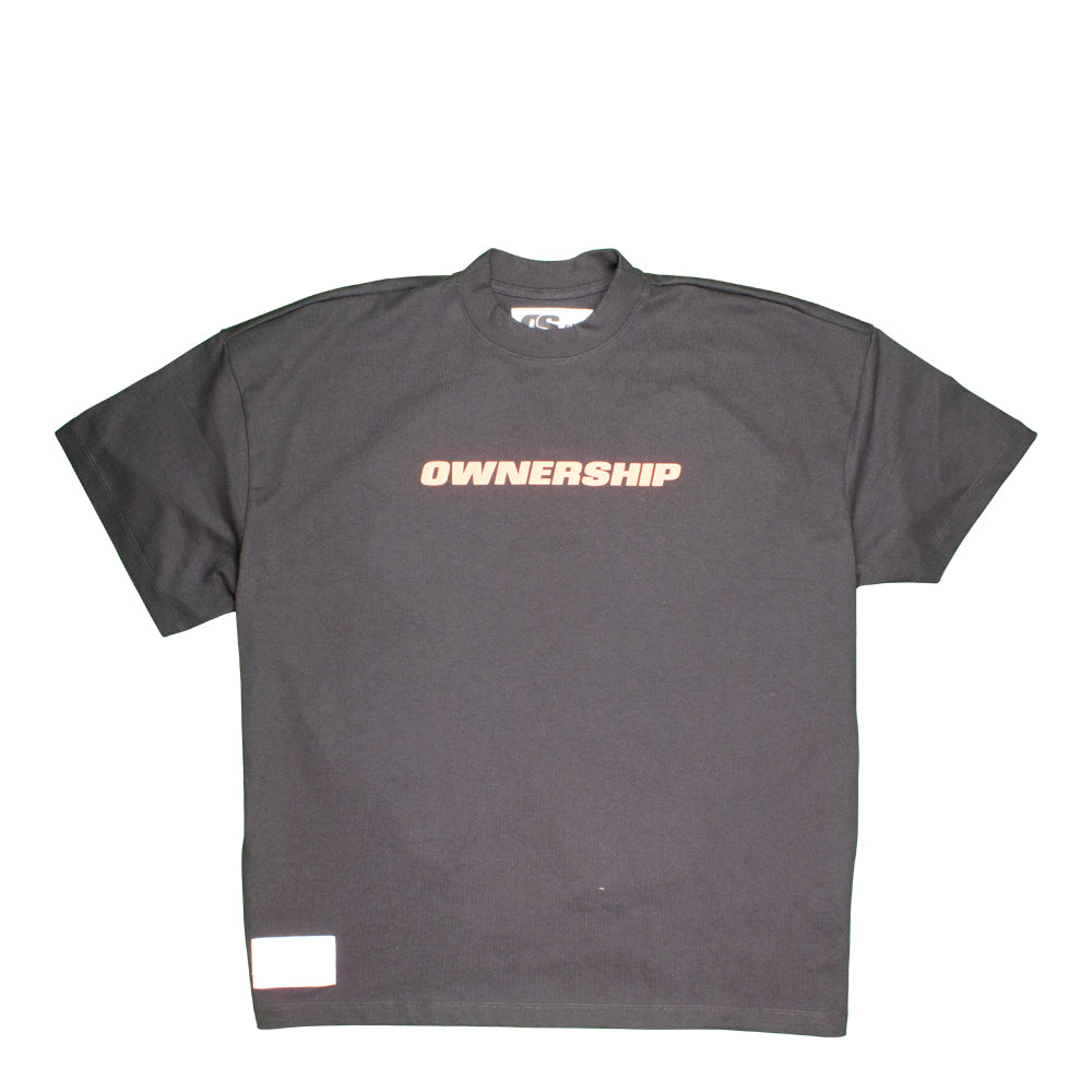 OS Chenille T-Shirt - Black