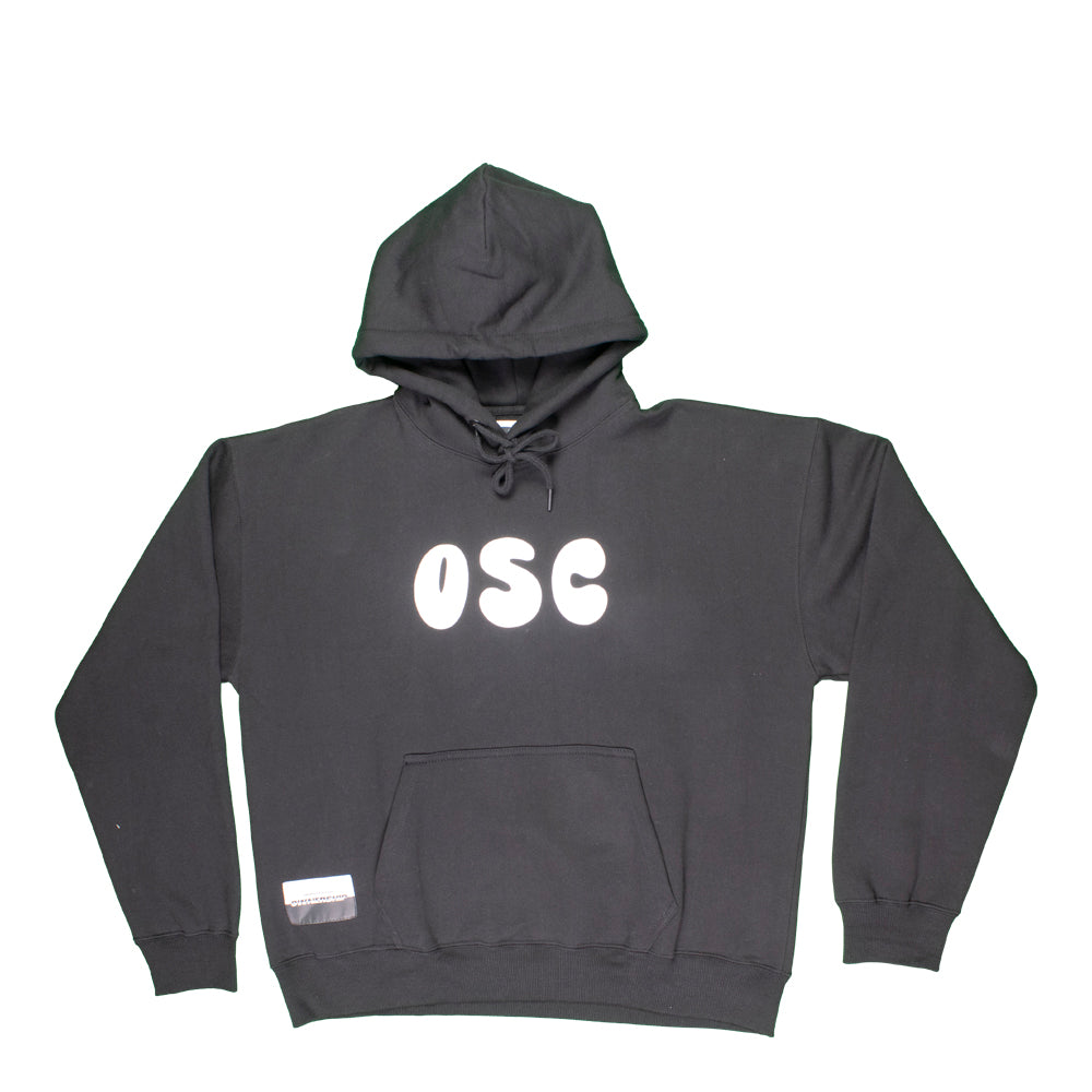 Skelly Bubble Hoodie - Black