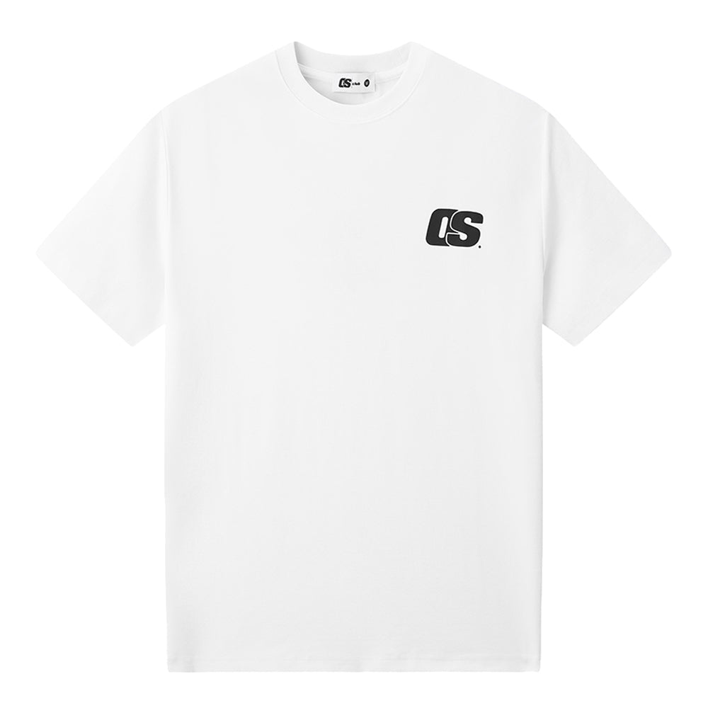 OS Wizard Tee - White & Black