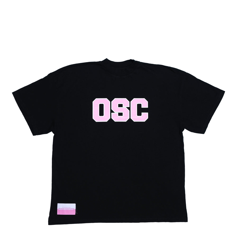 Varsity Tiger T-Shirt- Black & Pink