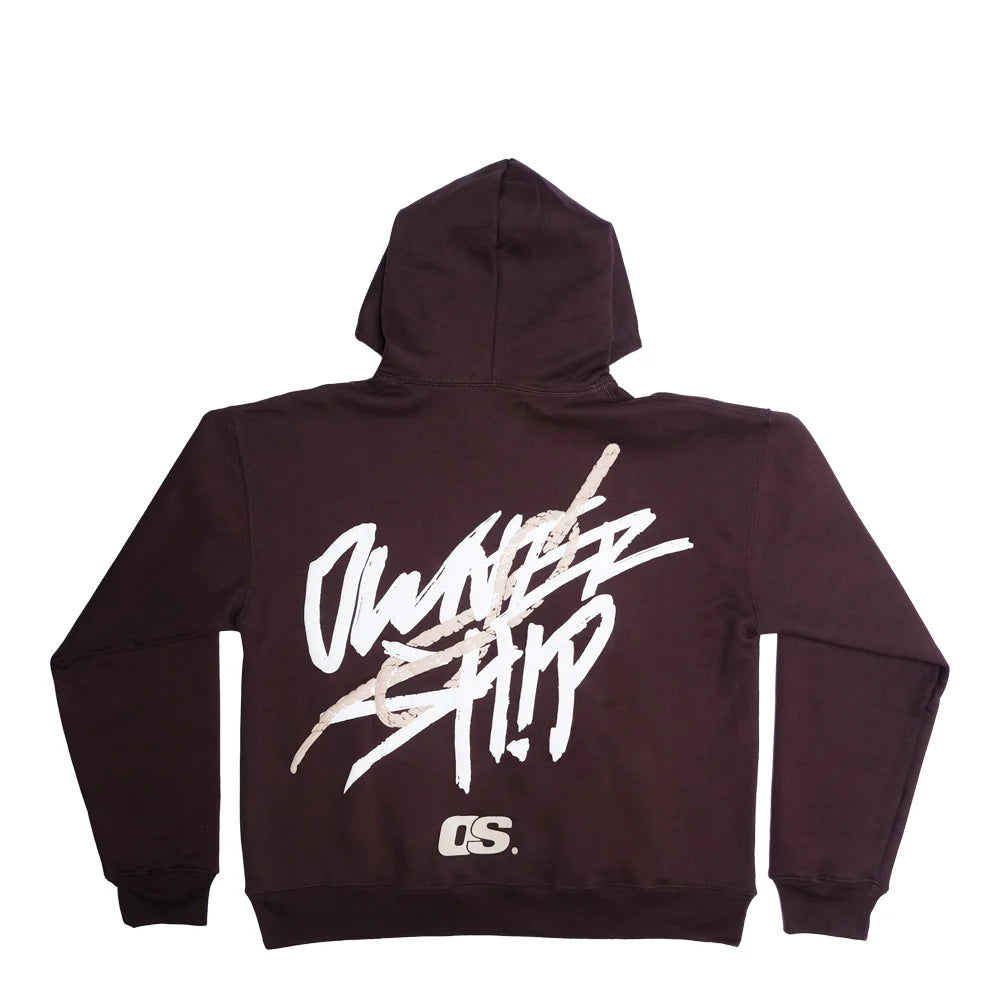 OS Mendazzy Knot Hoodie - Brown