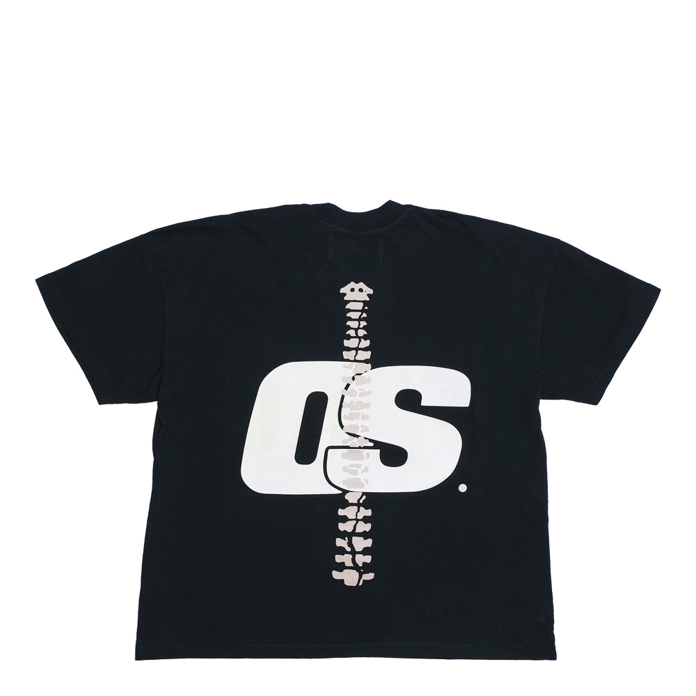 Skelly T-Shirt- Black & Cream