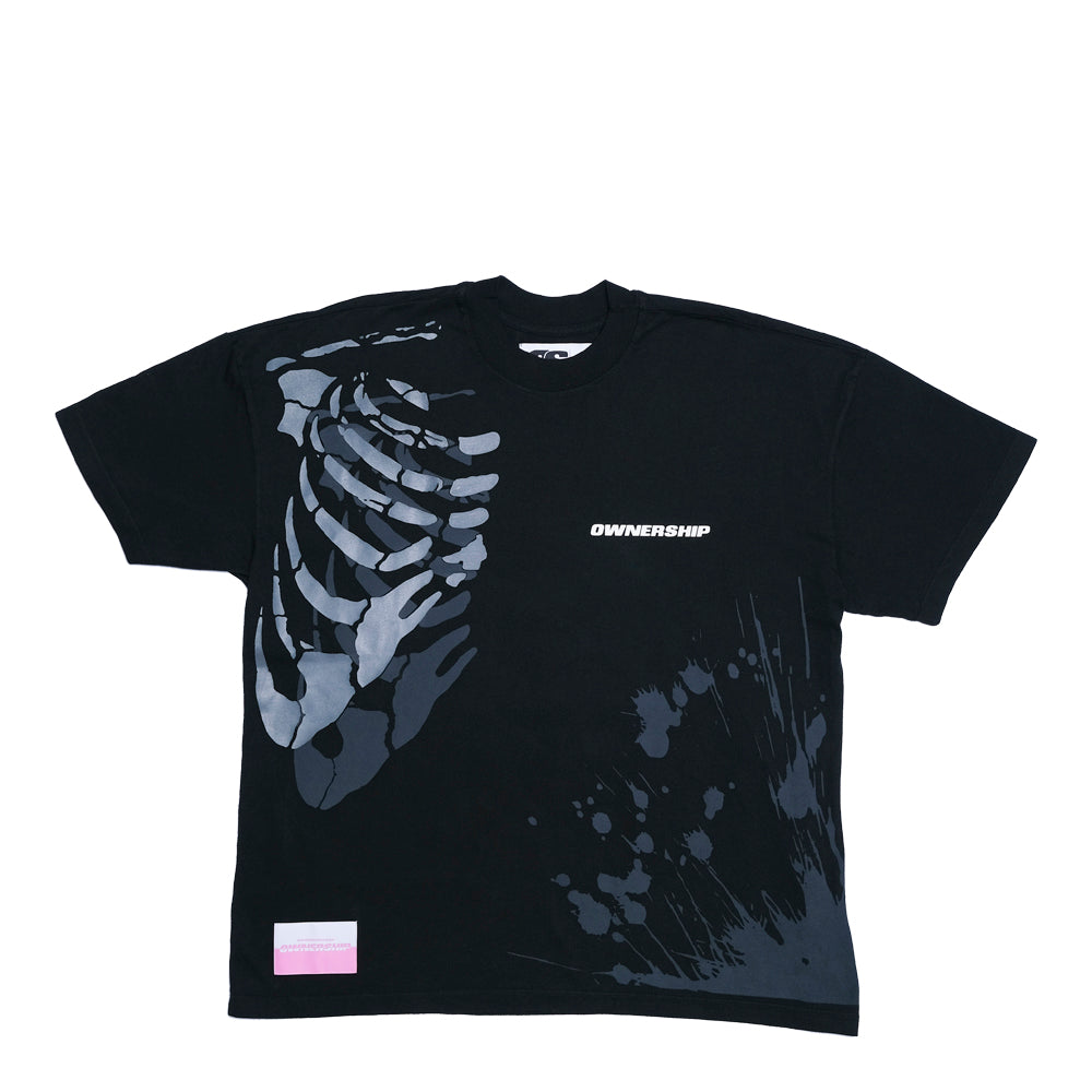 Skelly T-Shirt - Black & Grey