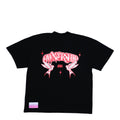 OS Twin Birds T-Shirt - Black & Red