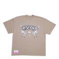 OS Twin Birds T-Shirt- Sand